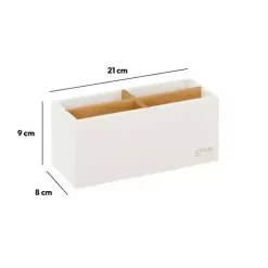 Organizez 4 scomparti Natureo Bianco