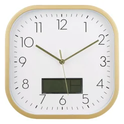 Orologio da parete digitale in plastica (30 cm) Timy Oro