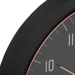 Orologio da parete metallo (29,3 cm) Sven Nero