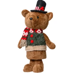 Orsaccochiotto natalizio decorativo (H46 cm) Teddy in bel costume