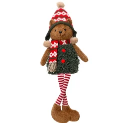 Orsaccochiotto natalizio decorativo (H68 cm) Max in montagna
