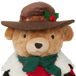 Orso decorativo di Natale (H45 cm) Noha dal Canada