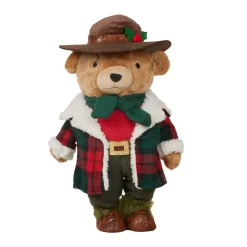 Orso decorativo di Natale (H45 cm) Noha dal Canada