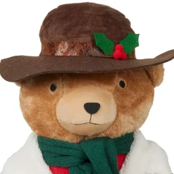 Orso decorativo di Natale (H60 cm) Noha dal Canada
