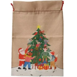 Pacco regalo in tessuto L'heure des cadeaux Multicolore