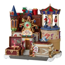 Paese di Natale Lemax luminoso, musicale e animato La Scatola musicale