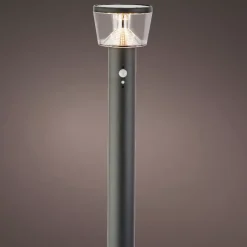 Paletto da giardino solare 40 LED 600 lumen (H94 cm) Orion Grigio antracite