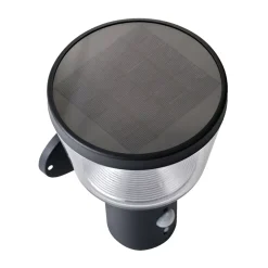 Paletto solare da giardino da parete 40 LED 600 lumen (H23 cm) Orion Grigio antracite