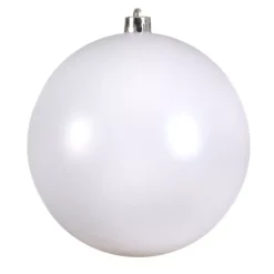 Pallina di Natale (D140 mm) Alpine Bianco