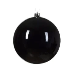 Pallina di Natale (D140 mm) Alpine Nero