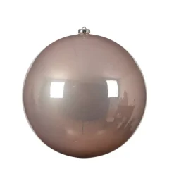 Pallina di Natale (D140 mm) Alpine Rosa cipria