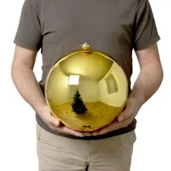 Pallina di Natale (D250 mm) New Alpine Oro