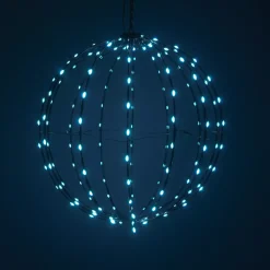 Palloncino Luminoso Digitale 168 LED (D40 cm) Pieghevole Multicolore