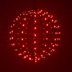 Palloncino Luminoso Digitale 168 LED (D40 cm) Pieghevole Multicolore