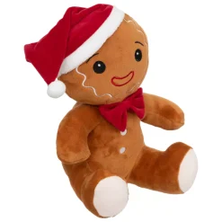 Peluche di Natale (H25 cm) Omino di pan di zenzero