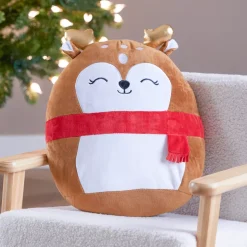 Peluche (H35 cm) Allegro Renna di Natale