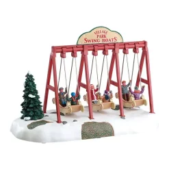 Personaggi Lemax a pile Altalene Swing Boats