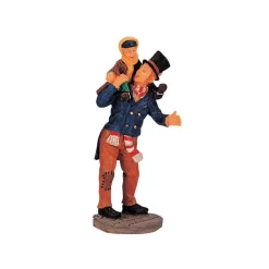 Personaggi Lemax Bob Cratchit e Tiny Tim