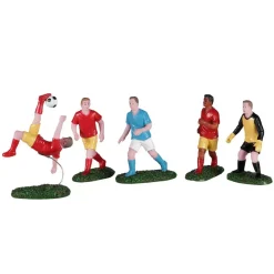 Personaggi Lemax Calciatori
