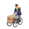 Personaggi Lemax Postino in bicicletta