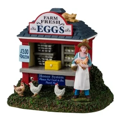 Personaggi Lemax Stand di uova di gallina