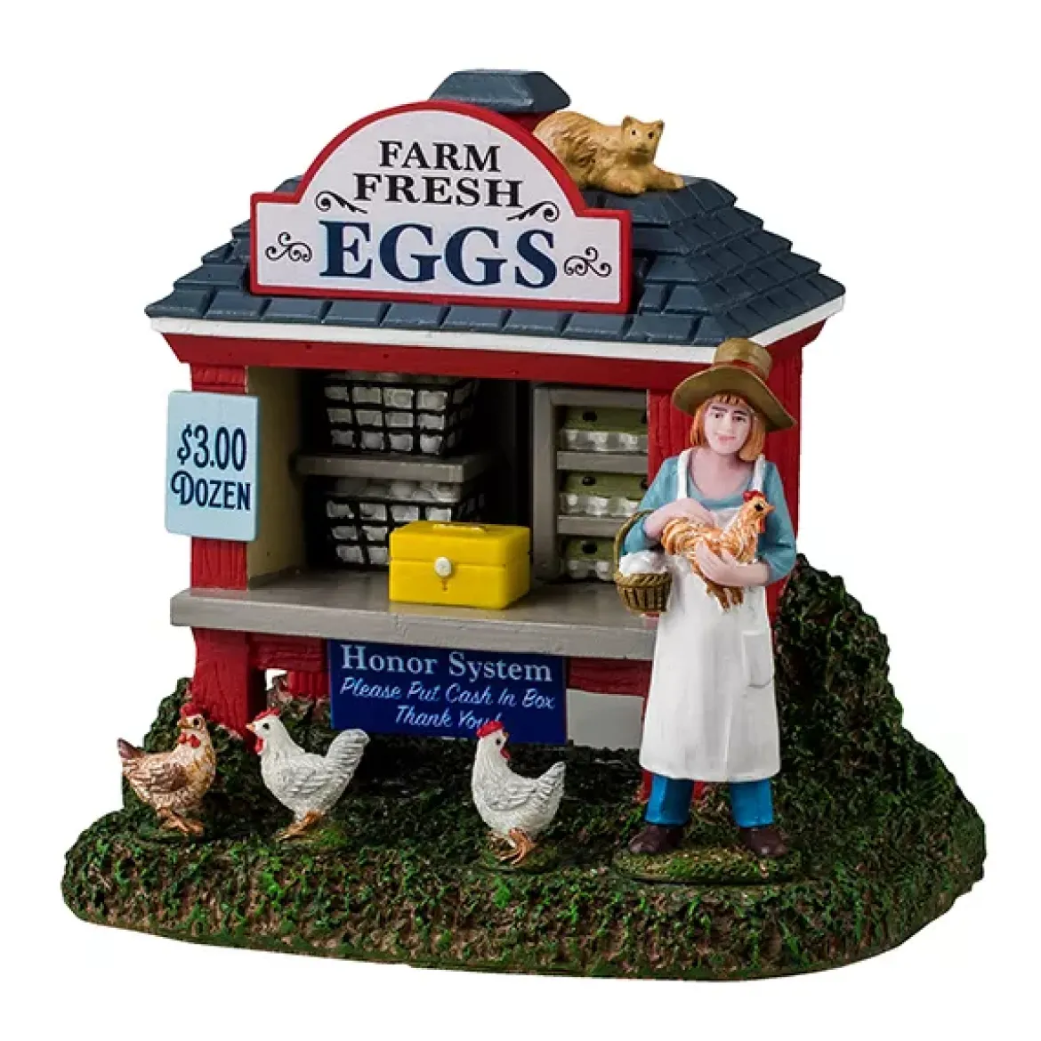 Personaggi Lemax Stand di uova di gallina