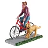 Personaggio Lemax Bicicletta in giro