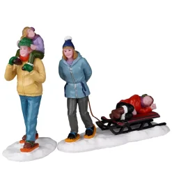 Personnages Lemax Escursioni in famiglia