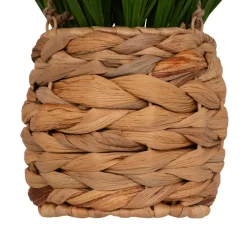 Pianta artificiale da appendere vaso intrecciato (H27 cm) Moda Costa