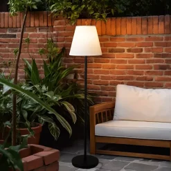 Piantana esterno cavo USB LED (H150 cm) Brooklyn - Nero