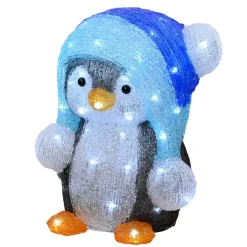 Pinguini luminosi Fripon Bianco freddo 60 LED