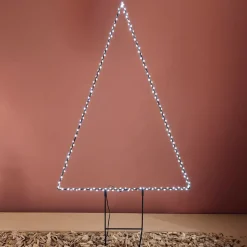 Piramide luminosa Crystal Bianco caldo 180 LED