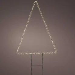 Piramide luminosa Crystal Bianco caldo 180 LED