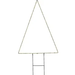 Piramide luminosa Crystal Bianco caldo 180 LED