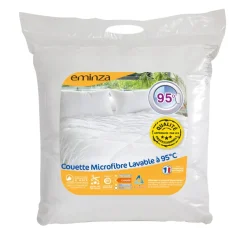 Piumone (140 cm) Microfibra lavabile a 95°C Bianco