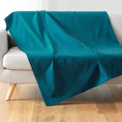 Plaid (240 cm) Lucile Blu