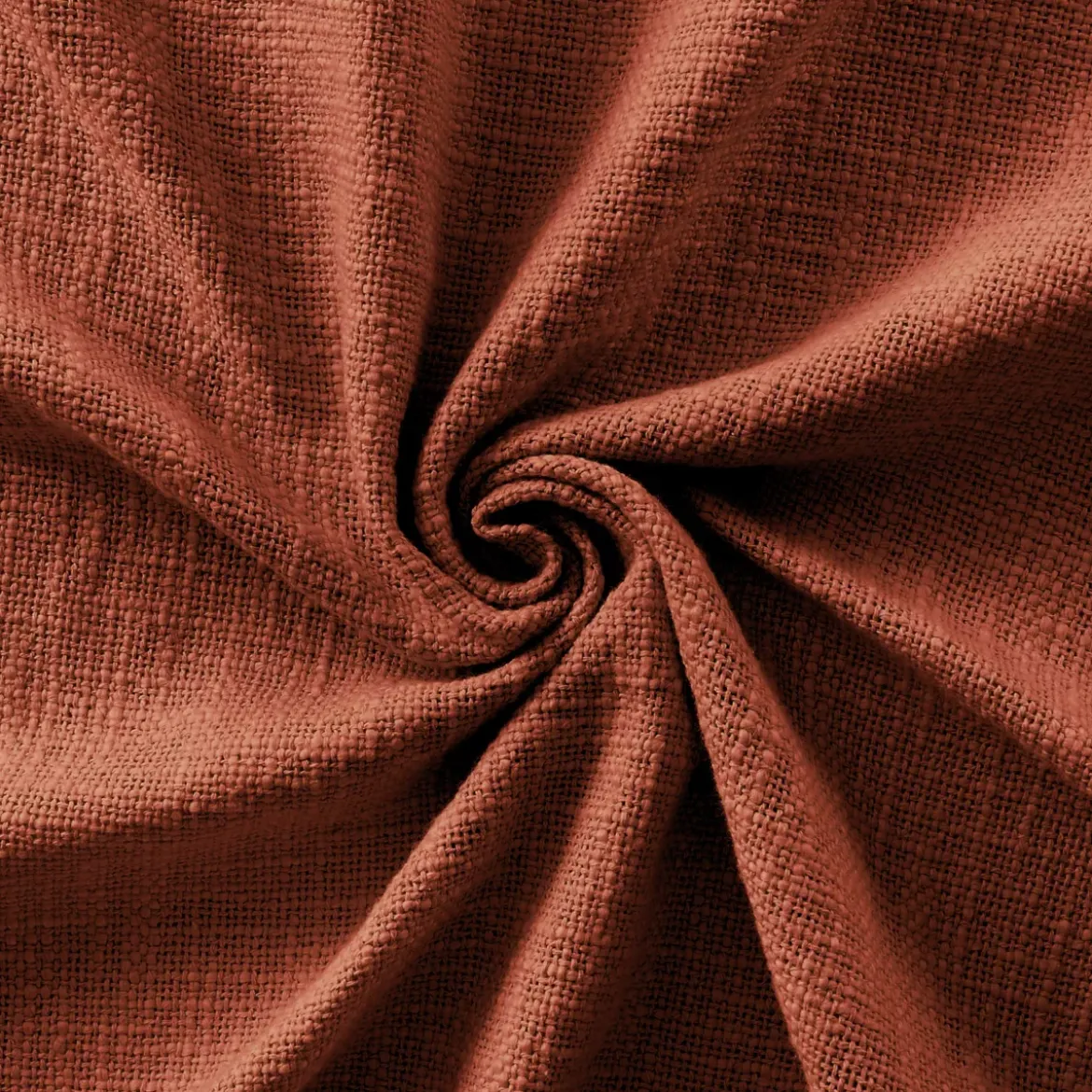 Plaid cotone (180 x 220 cm) Sixtine Terracotta