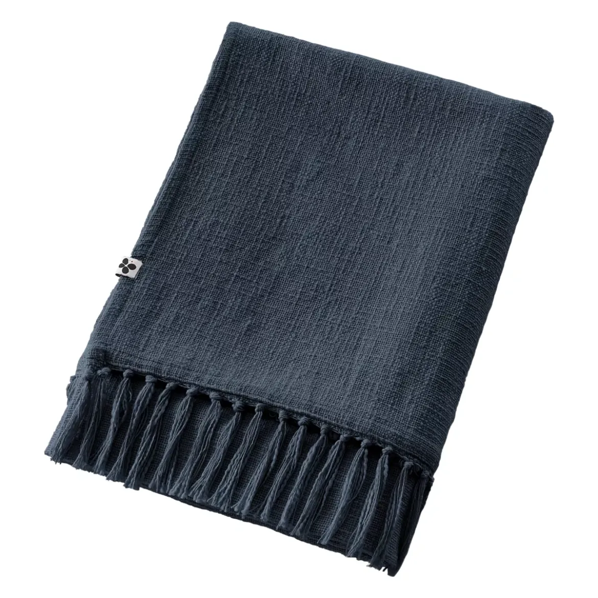 Plaid cotone (180 x 220 cm) Sixtine Blu notte
