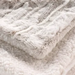 Plaid ecopelliccia (220 cm) Lynx Beige