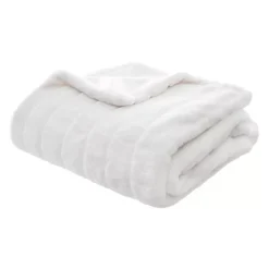 Plaid morbido (160 cm) Manoir Bianco