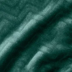 Plaid morbido flanella (125 x 150 cm) Zag Verde