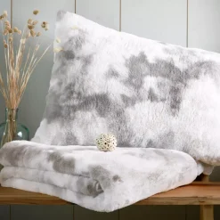 Plaid in finta pelliccia (125 x 150 cm) Harald Beige