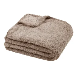 Plaid in pile (220 cm) Montreal Beige