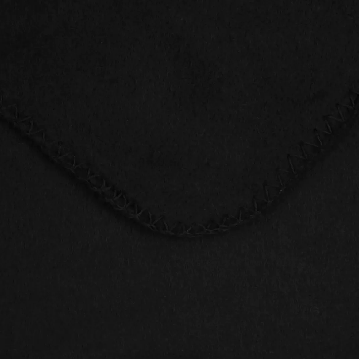 Plaid in pile (125 x 150 cm) Carlton Nero