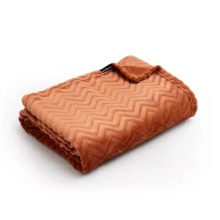 Plaid morbido flanella (125 x 150 cm) Zag Rame