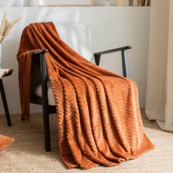 Plaid morbido flanella (125 x 150 cm) Zag Rame