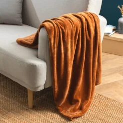 Plaid morbido in flanella (125 x 150 cm) Didou Rame