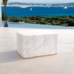 Poltrona da giardino legno teck Java Ecru