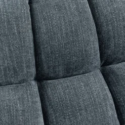 Poltrona girevole in tessuto (seduta 47 cm) Rezo Azzurro chiaro