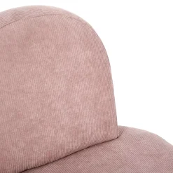 Poltroncina bambino velluto Augustin Rosa